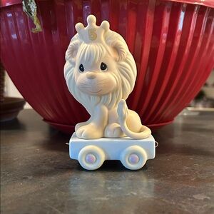 Precious Moments Birthday Train, Age 5, This Day Is Something To Roar About